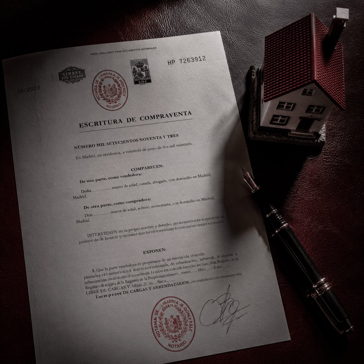 Documentos notariales de escritura de compraventa — derivación de responsabilidad Hacienda al administrador Tarragona